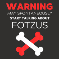 Warning May Spontaneously Start Talking About Fotzus Champion Hoodie | Artistshot