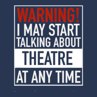 Warning May Start Talking Theatre At Any Time Men Denim Jacket | Artistshot