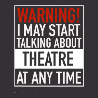 Warning May Start Talking Theatre At Any Time Vintage Short | Artistshot