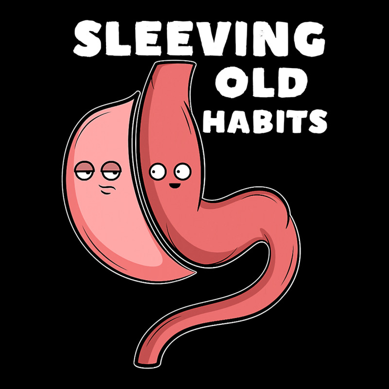 Funny Sleeve Gastric Surgery Bariatric Medical I Old Habits Graphic Youth T-shirt by Davidartist | Artistshot