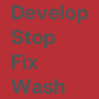 Develop Stop Fix Wash Classic  Yellow Cute T-shirt | Artistshot