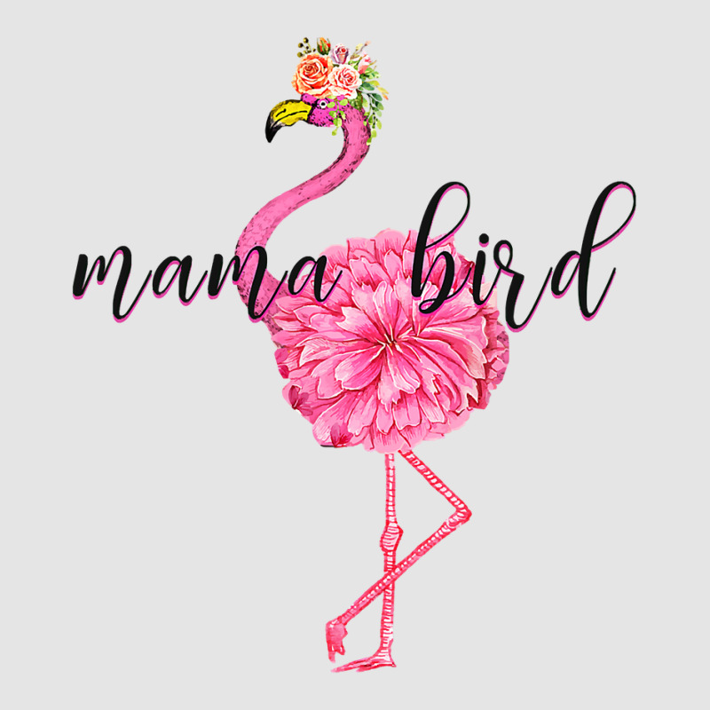 Flower Pink Mama Bird Momma Flamingo Summer Sea 2019 Floral Exclusive T-shirt by HayleyArtist | Artistshot