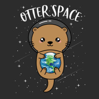 Otter Space Cute Funny Sea Otter Astronaut Milky Way Funny Hipster Exclusive T-shirt | Artistshot