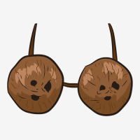 Funny Coconut Summer Coconuts Bra Funny Halloween Costume Adjustable Cap | Artistshot