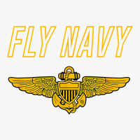 Fly Navy  Classic Naval Officer Pilot Wings Tee Ladies Fitted T-shirt | Artistshot