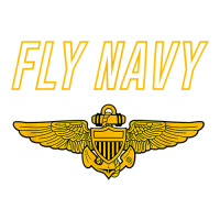 Fly Navy  Classic Naval Officer Pilot Wings Tee Crop Top | Artistshot