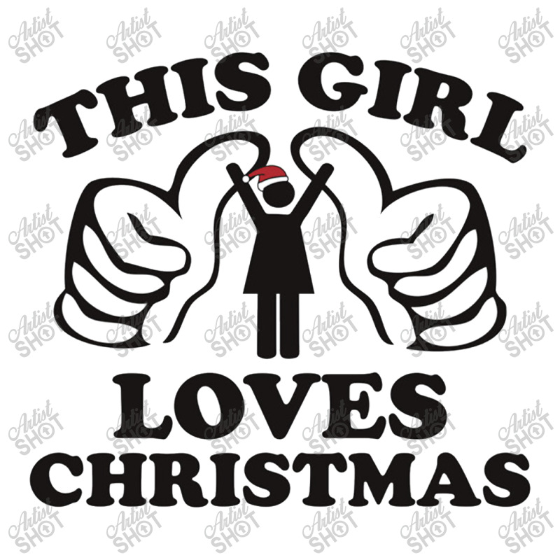 This Girl Loves Christmas (2) 3/4 Sleeve Shirt | Artistshot