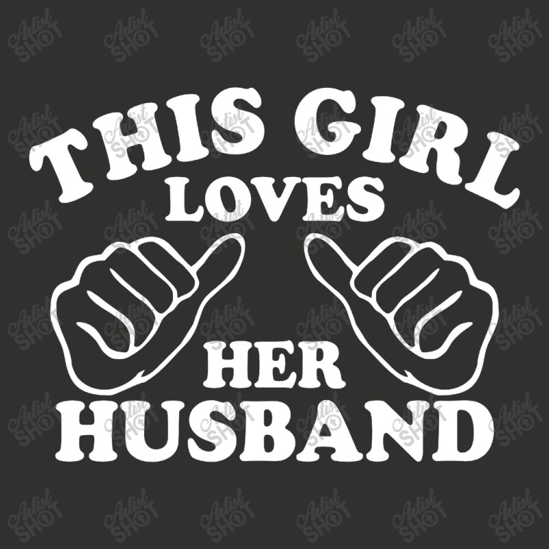 This Girl Loves Her Husband Champion Hoodie | Artistshot