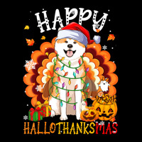 Hot Trend Happy Hallothanksmas Akita Inu Thanksgiving Xmas Toddler Sweatshirt | Artistshot