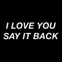 Limited Edition I Love You Say It Back Moody Aesthetic Baby Tee | Artistshot