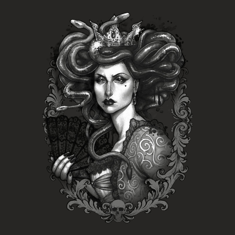 Medusa Imperatrix Mundi Ladies Fitted T-Shirt by BRANDONUTCHINSON | Artistshot