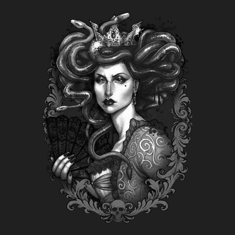 Medusa Imperatrix Mundi Ladies Polo Shirt by BRANDONUTCHINSON | Artistshot