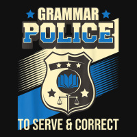 Grammar Police To Serve & Correct - English Grammarian Baby Beanies | Artistshot