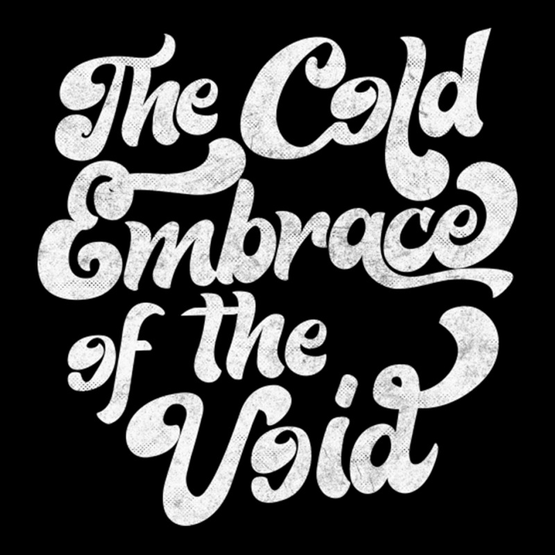 The Cold Embrace Of The Void Nihilist Statement Design V-Neck Tee by ReenaKonicek | Artistshot