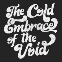 The Cold Embrace Of The Void Nihilist Statement Design 3/4 Sleeve Shirt | Artistshot