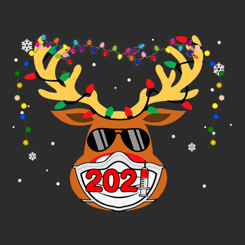 Reindeer In Mask Vaccination Merry 1 Exclusive T-shirt by MaryWright | Artistshot