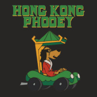 Vintage Hong Kong Phooey Located In The Dumpster Behind The Police Sta Ladies Fitted T-shirt | Artistshot