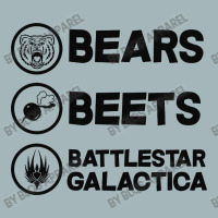 Bears. Beets. Battlestar Galactica. Unisex Sherpa-lined Denim Jacket | Artistshot