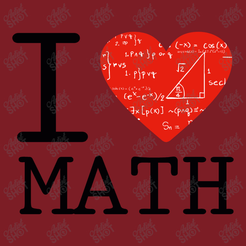 I Love Mathematics Flannel Shirt | Artistshot