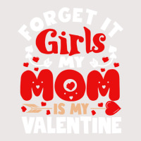 Forget It Girls Mom Is My Valentine Gifts Boys Toddler Kids Pocket T-shirt | Artistshot