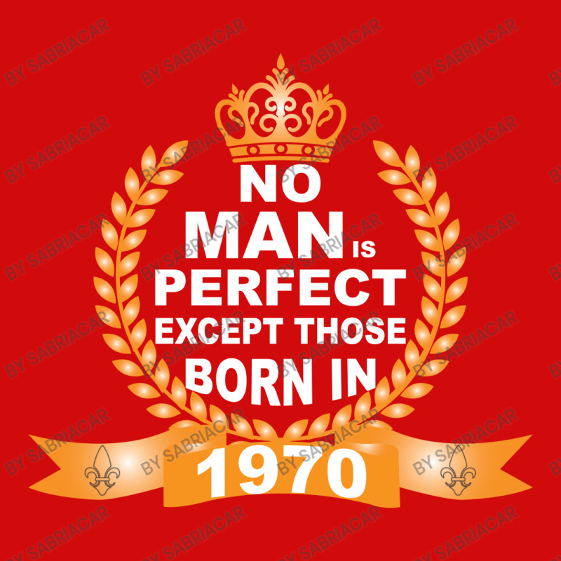 No Man Is Perfect Except Those Born In 1970 Holiday Stocking | Artistshot