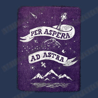 Per Aspera Ad Astra Men Denim Jacket | Artistshot