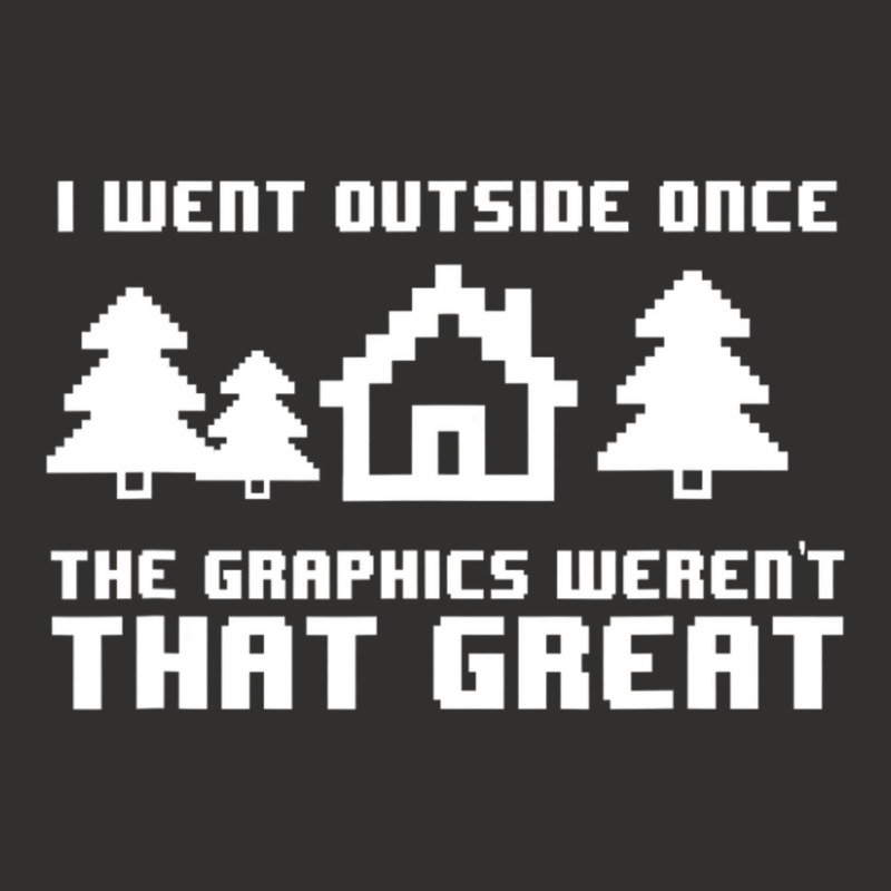 Limited Edition I Went Outside Once The Graphics Weren't That Great Champion Hoodie by Pannell Quintero | Artistshot