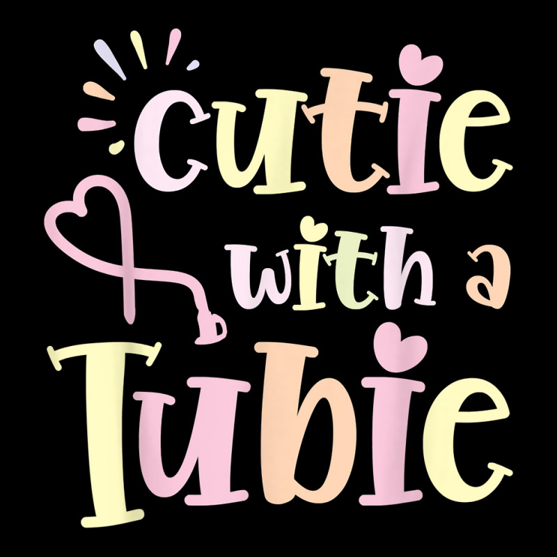 Cutie With A Tubie Feeding Tube Awareness G Button G Tube T Shirt Pocket T-shirt | Artistshot