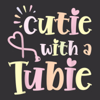 Cutie With A Tubie Feeding Tube Awareness G Button G Tube T Shirt Vintage Short | Artistshot