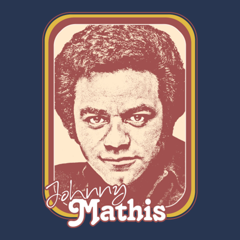 Johnny Mathis Retro Style Fan Design Gift Men Denim Jacket | Artistshot