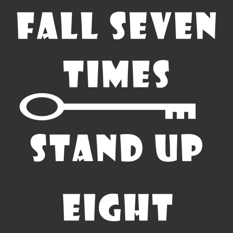 Fall Seven Times Stand Up Eight Cool Quotes Baby Bodysuit by Jack14 | Artistshot