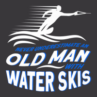 Never Underestimate An Old Man With Water Skis Waterski Premium T Shir Ladies Curvy T-shirt | Artistshot