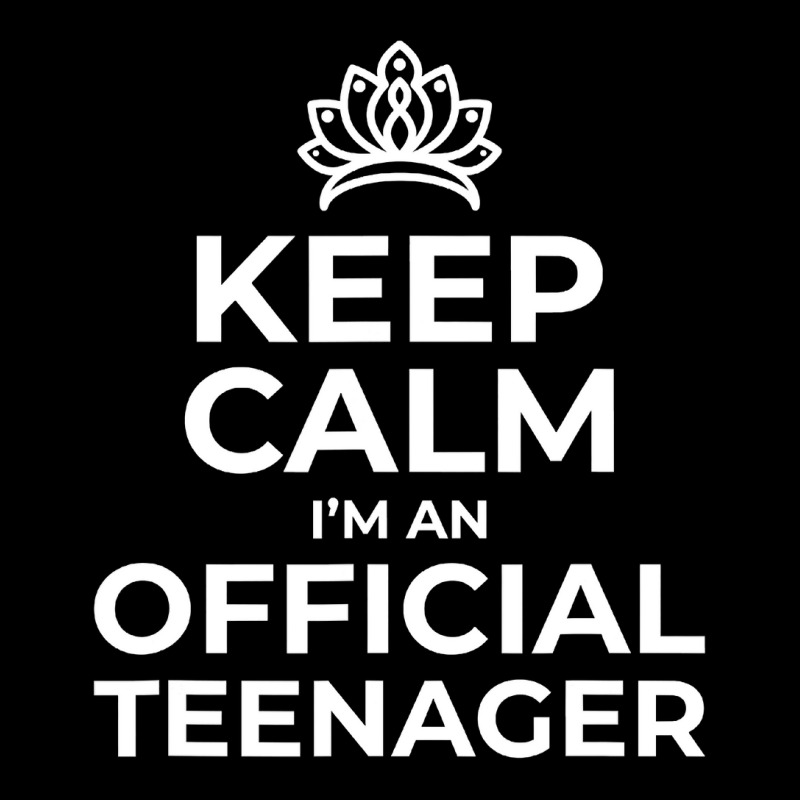 Keep Calm Birthday Official Teenager  13th Funny Girl Pocket T-Shirt by Davidartist | Artistshot