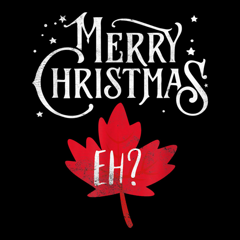 Merry Christmas Eh Canada Holiday T Shirt Baby Bibs by gennej | Artistshot