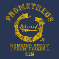 Prometheus School Of Running Away From Things Men Denim Jacket | Artistshot