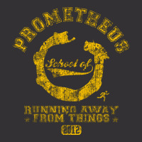 Prometheus School Of Running Away From Things Vintage Hoodie | Artistshot