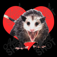 Limited Edition I Love Possums & Opossums - Red Heart Funny Possum Lov Adjustable Cap | Artistshot