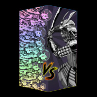 Rainbow Space Kittens Vs Samurai Zombie Warlord V-neck Tee | Artistshot