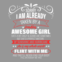 Sorry I Am Already Taken By A Freaking Awesome Girl Women's V-neck T-shirt | Artistshot