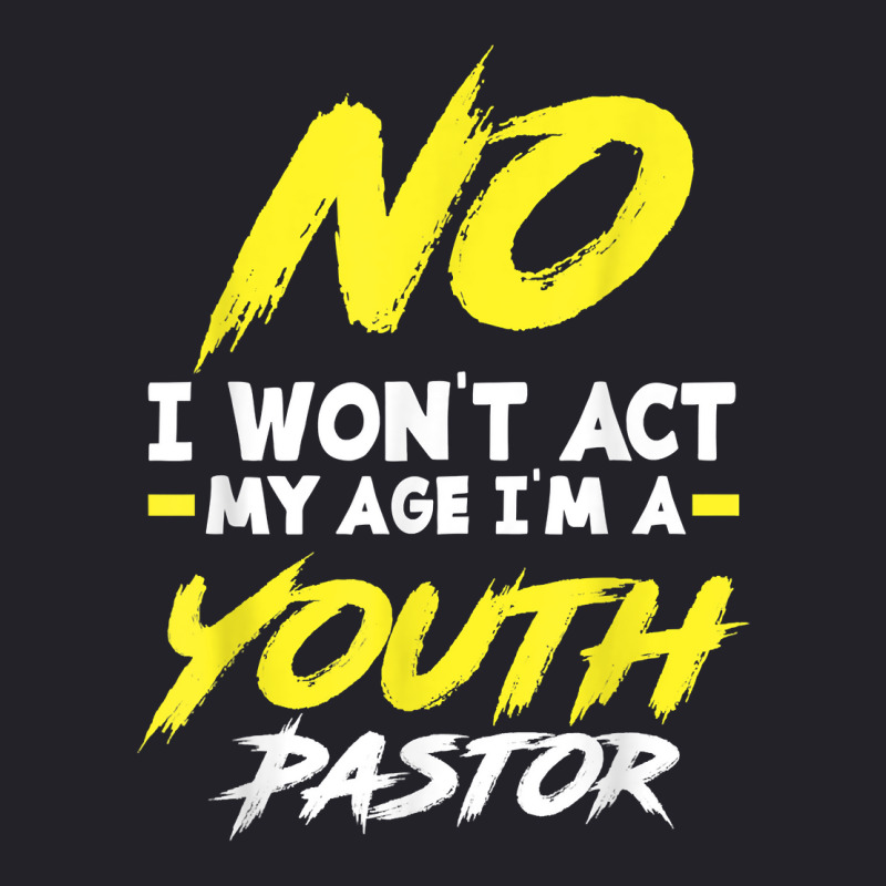 Funny I Won't Act My Age I'm A Youth Pastor Christian T Shirt Unisex Sherpa-Lined Denim Jacket by omano | Artistshot