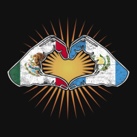 Trending Mexico And Guatemala. Heart Hands Baby Bibs | Artistshot