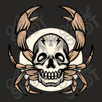 Skull Crab Ladies Fitted T-shirt | Artistshot