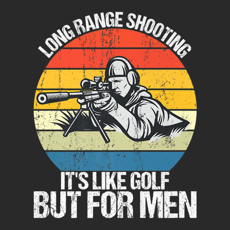 Long Range Shooting It's Like Golf But For Men Retro Sniper Premium T Printed Hat | Artistshot