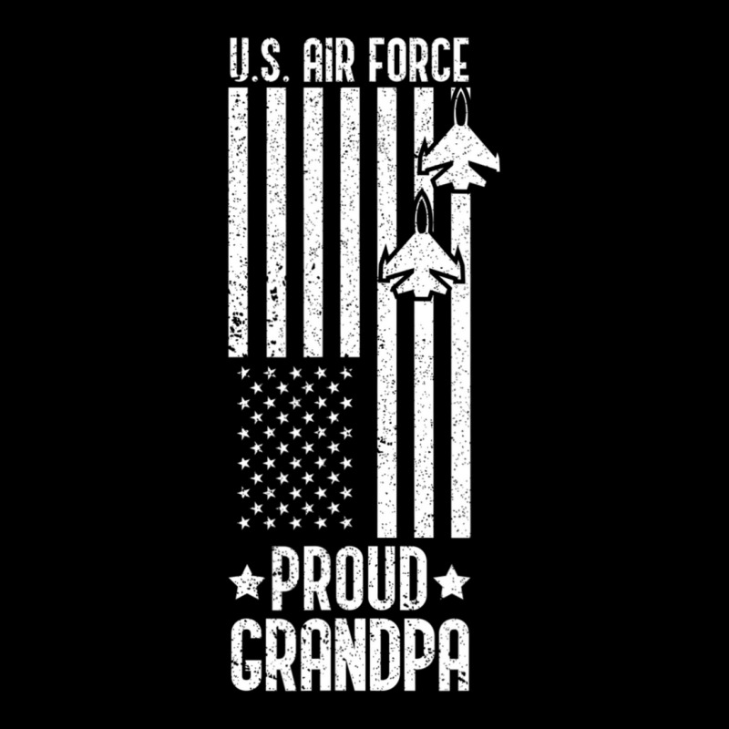 Limited Edition Us Proud Air Force Grandpa With American Flag Veteran Pocket T-shirt | Artistshot