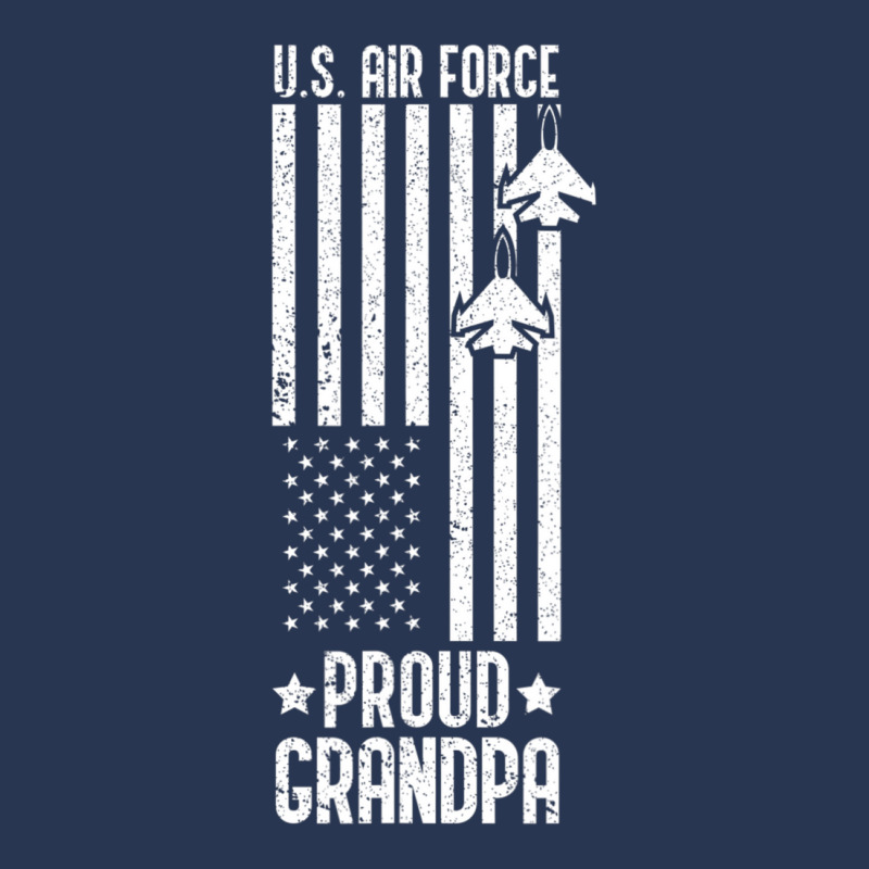 Limited Edition Us Proud Air Force Grandpa With American Flag Veteran Men Denim Jacket | Artistshot