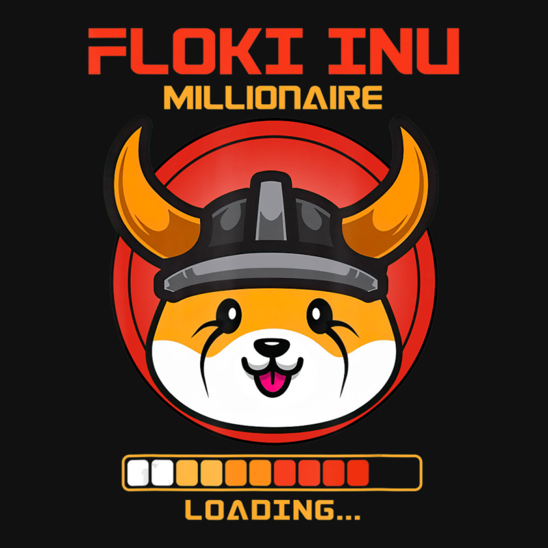 Limited Edition Floki Inu Millionaire Loading Floki Token Crypto Graphic Youth T-shirt by Sizemore Adame | Artistshot