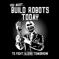 Build Robots Today! Men's 3/4 Sleeve Pajama Set | Artistshot