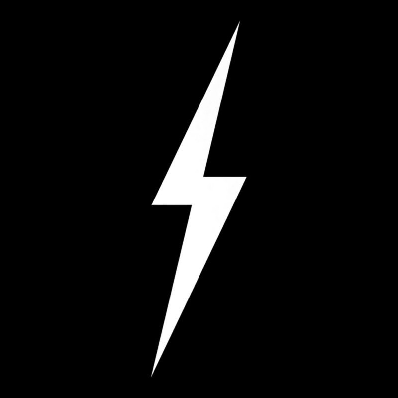 Simple Lightning Bolt In White Premium T Shirt Baby Tee by sunda | Artistshot