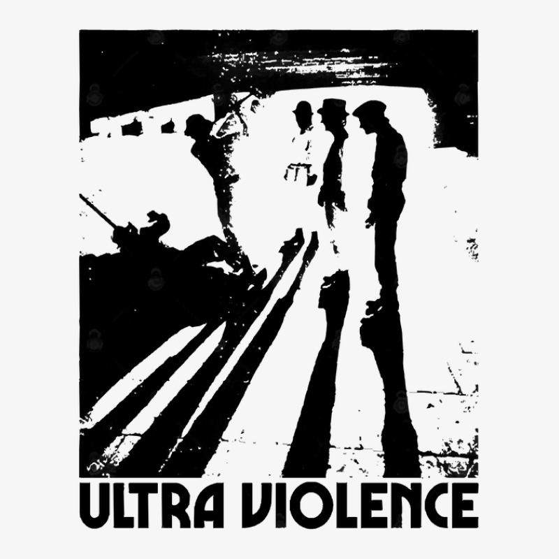 Ultra Violence Clockwork Orange Tribute Design Ladies Fitted T-Shirt by apolitery | Artistshot