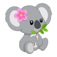 Funny-koala-baby Crop Top | Artistshot